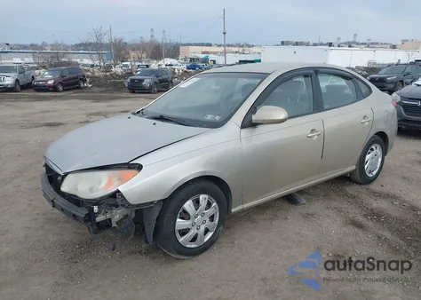 2007 Hyundai Elantra Gls/Limited/Se from USA, damaged, VIN KMHDU46D37U254162
